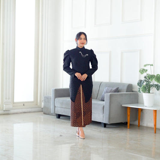 Kebaya Janggan Motif Jacquard
