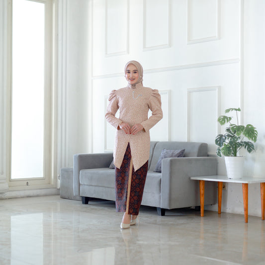 Kebaya Janggan Motif Jacquard