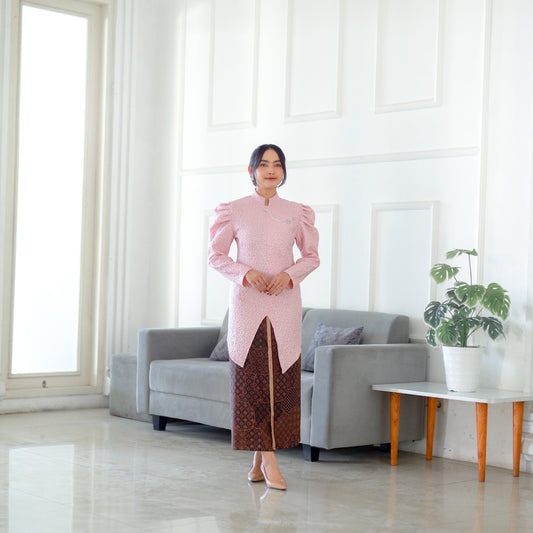 Kebaya Janggan Motif Jacquard