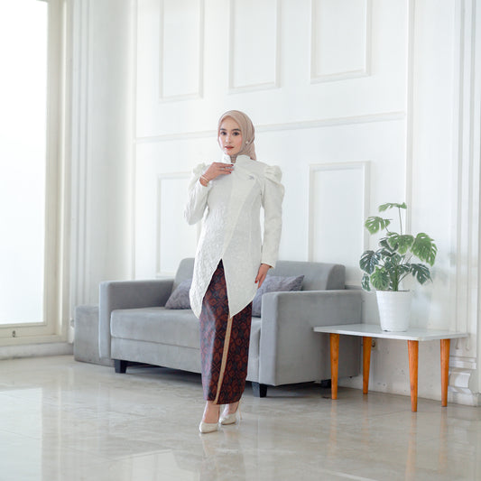 Kebaya Janggan Motif Jacquard