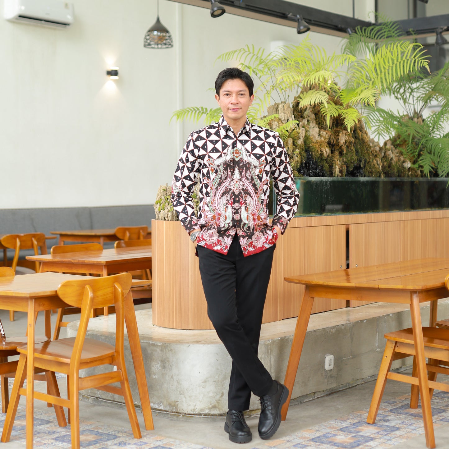 KEMEJA BATIK TRIKOT KASAWUNG