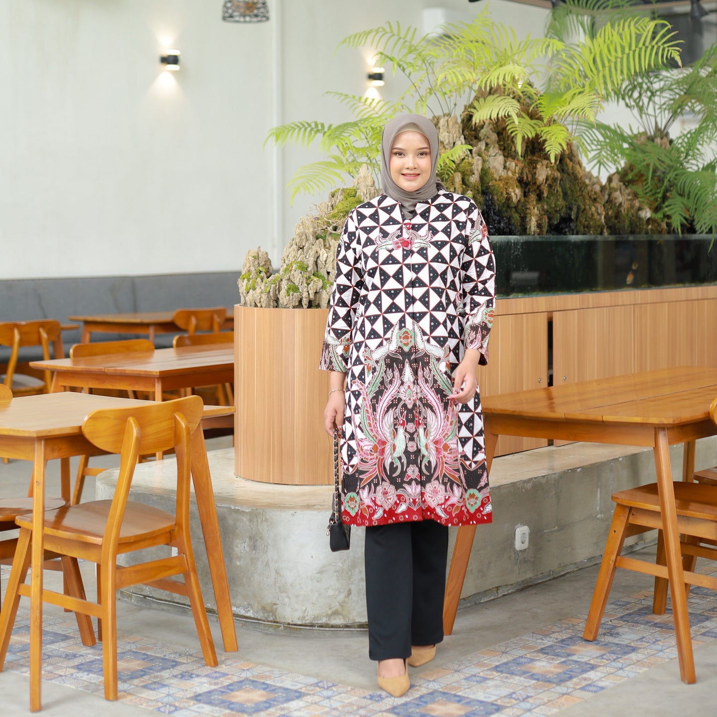 TUNIK BATIK TRIKOT KASAWUNG