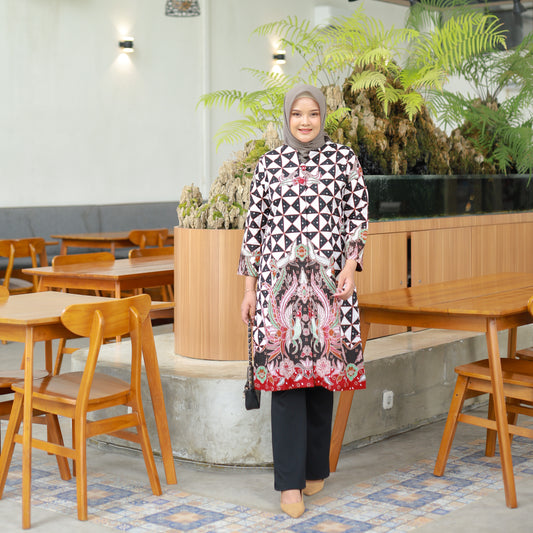 TUNIK BATIK TRIKOT KASAWUNG