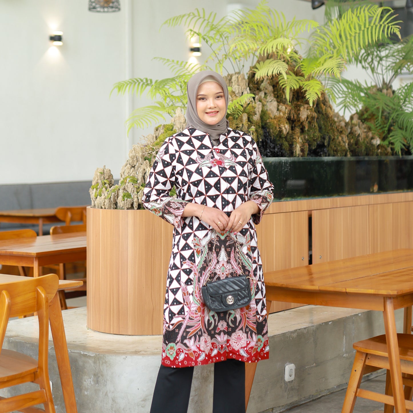 TUNIK BATIK TRIKOT KASAWUNG