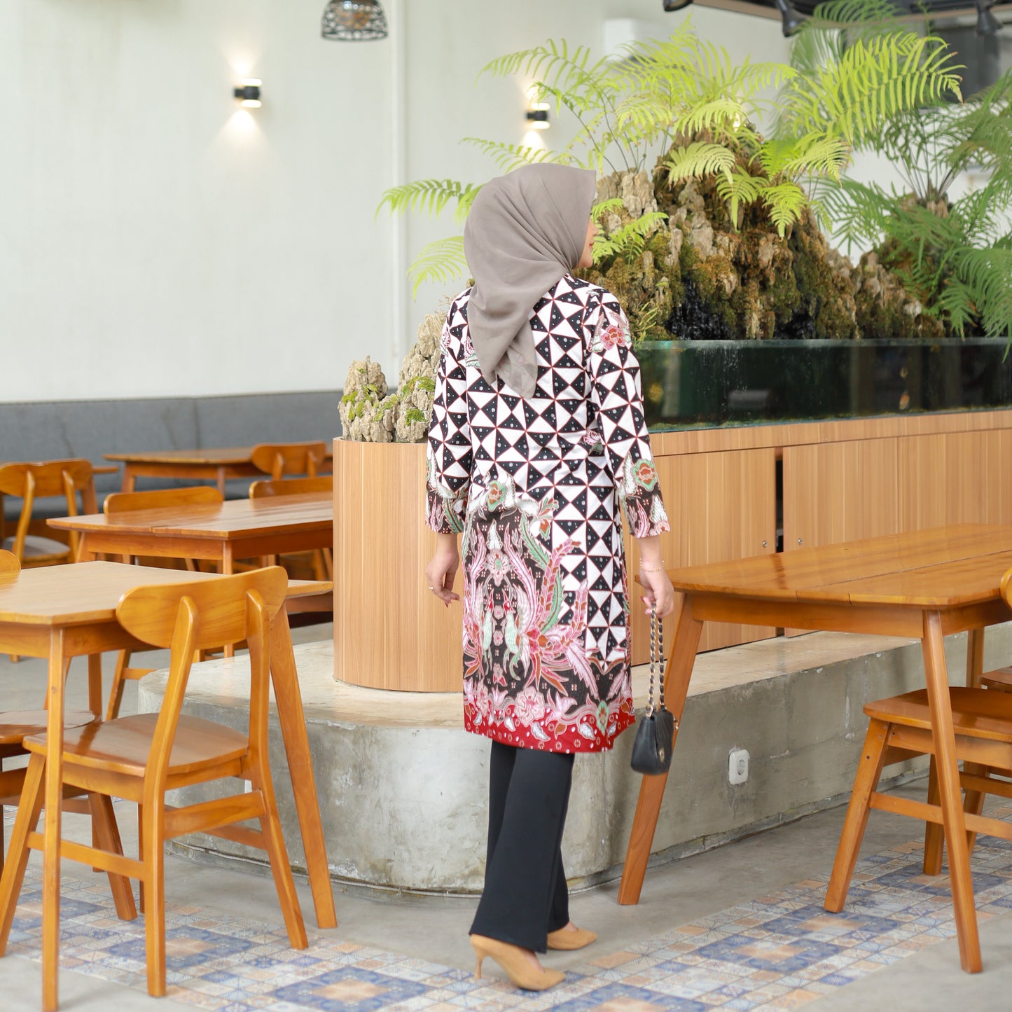 TUNIK BATIK TRIKOT KASAWUNG